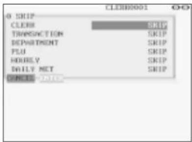 CLEBR0001 CLEBR TRANSACTION DEPARTMENT PLU HOURLY DAILY MET CLOSE