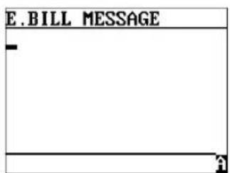 E.BILL MESSAGE
