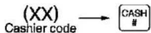 SHARP ER-A470 - Système de saisie de code caissier (standard 4, max. 15) - 1