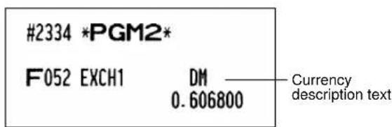 #2334 *PGM2* F052 EXCH1 DM 0.606800 — Currency description text