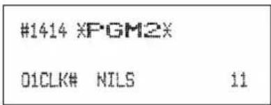 #1414 *PGM2* 01CLK# NILS 11