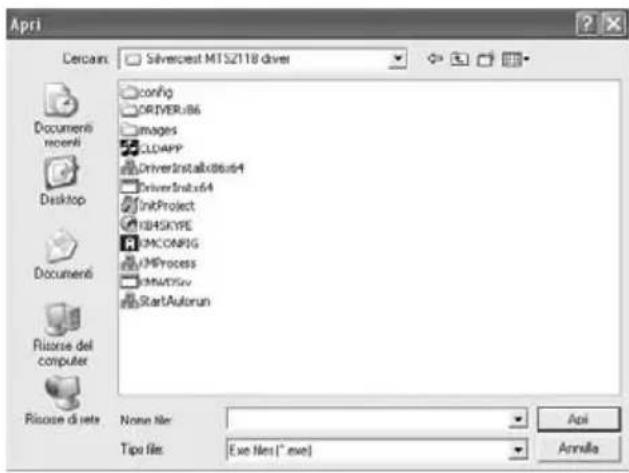 Cercais: Silvercrest MTSZ118 diver config DRIVER:86 images LDAPP DriverInstallx86x64 DriverInstallx64 InkProject RHSKTYPE MACONPG VMProcess MVRDSV StartAutorun Recurs di netto Name file: Tipo file: [exe files (*.exe)] Appi Annella