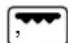 INDESIT K 342 W - Oven and Grill Control Knob (M) - 2