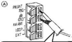 FM ANT REG- CND- AV ANT LOOP- EXT