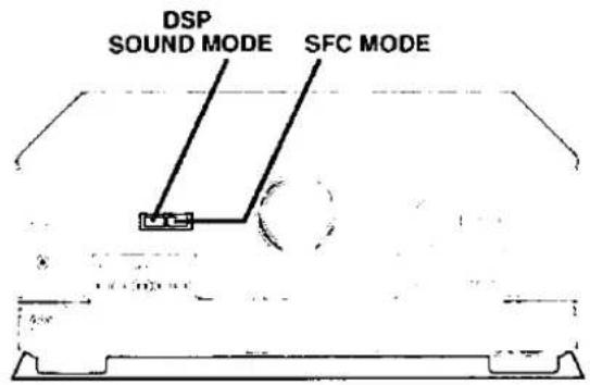 DSP SOUND MODE SFC MODE