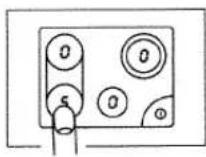 GAGGENAU CK 474 114 - Allumage (idem zone de cuisson 2) - 1