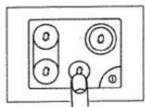 GAGGENAU CK 474 114 - Zone de cuisson ultra-rapide 2 (zone avant droite) - 1