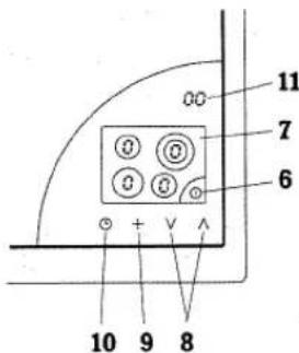 10 9 8 10 + V ^ 6 7 11