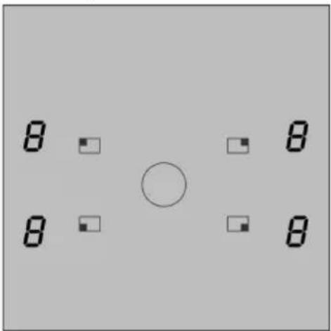 8 8 8 8 ○ 8 8