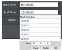 TRENDNET TV-IP319PI - Schedule: - 1