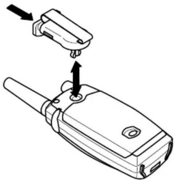 AUDIOLINE Power PMR 20 - Gürtelclip anbringen - 1