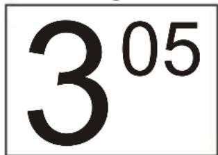 3^05