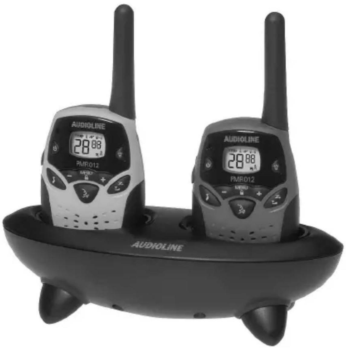 AUDIOLINE PMR 012 - Sprechfunkgeräte-Set Walkie-Talkie Set - 1