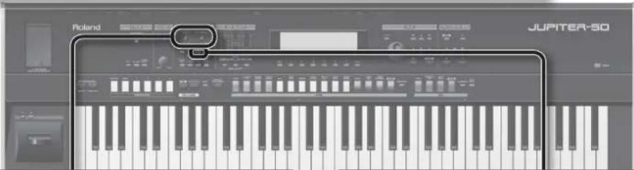 ROLAND JUPITER-50 - シンセ音色のライブ・セットを選ぶ - 1