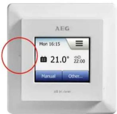 AEG Mon 16:15 21.0° 22:00 Manual Other... all in close.