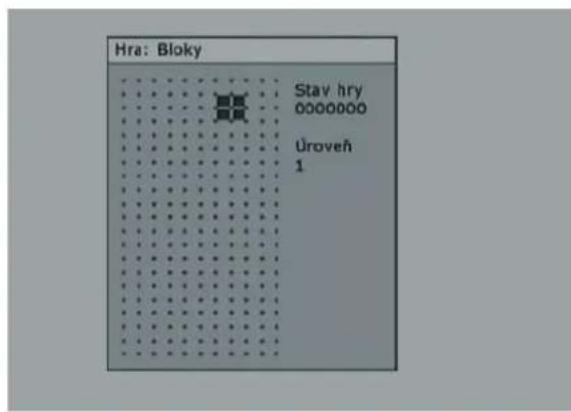 Hra: Bloky Stav hry 0000000 Üroveň 1