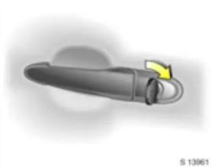 Illustration of a handheld device with a yellow scroll wheel and black handle (no text or symbols)