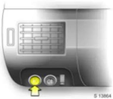 Close-up of a car air conditioner panel with control buttons and ventilation grille (no visible text or symbols)