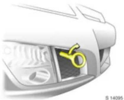 Close-up of a car's head with a yellow key icon on the nose (no text or symbols visible)