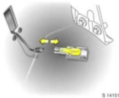 Diagram of a vehicle suspension system with directional arrows indicating movement (no text or labels)