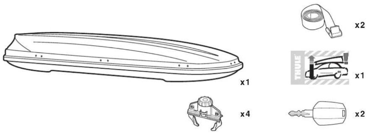 THULE Pacific 700 - instructions - 2