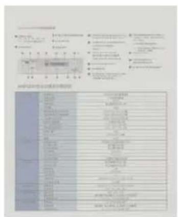 Scanned document with Chinese text, tables, and a form panel showing table details and sections.