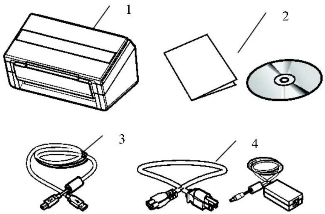 AVISION AD260 - Package Items - 1