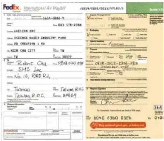 FedEx International Air Waybill Expenses 1. Name: A##r#t#p.com Name: 1648-2382-7 Address: 003 578-2388 Email: AVITIR INC. Email: ICEMCE BASED INDUSTRY PARK Email: ID CREATION 1 ED @ MAIN OHU CITY Email: TW Email: 30207 1. Name: Robert C##l -0928 034 504 Email: SMC Inc. Email: No. 16, REDR, Email: Tainan Taiwan RGC. Email: Taiwan RGC. Email: 80669 2. Name: Taiwan RGC Email: Taiwan RGC. Email: 80669 3. Name: Taiwan RGC Email: Taiwan RGC. Email: 80669 4. Name: Taiwan RGC Email: Taiwan RGC. Email: 80669 5. Name: Taiwan RGC Email: Taiwan RGC. Email: 80669 6. Name: Taiwan RGC Email: Taiwan RGC. Email: 80669 7. Name: Taiwan RGC Email: Taiwan RGC. Email: 80669 8. Name: Taiwan RGC Email: Taiwan RGC. Email: 80669 9. Name: Taiwan RGC Email: Taiwan RGC. Email: 80669 10. Name: Taiwan RGC Email: Taiwan RGC. Email: 80669 11. Name: Taiwan RGC Email: Taiwan RGC. Email: 80669 12. Name: Taiwan RGC Email: Taiwan RGC. Email: 80669 13. Name: Taiwan RGC Email: Taiwan RGC. Email: 80669 14. Name: Taiwan RGC Email: Taiwan RGC. Email: 80669 15. Name: Taiwan RGC Email: Taiwan RGC. Email: 80669 16. Name: Taiwan RGC Email: Taiwan RGC. Email: 80669 17. Name: Taiwan RGC Email: Taiwan RGC. Email: 80669 18. Name: Taiwan RGC Email: Taiwan RGC. Email: 80669 19. Name: Taiwan RGC Email: Taiwan RGC. Email: 80669 20. Name: Taiwan RGC Email: Taiwan RGC. Email: 80669 21. Name: Taiwan RGC Email: Taiwan RGC. Email: 80669 22. Name: Taiwan RGC Email: Taiwan RGC. Email: 80669 23. Name: Taiwan RGC Email: Taiwan RGC. Email: 80669 24. Name: Taiwan RGC Email: Taiwan RGC. Email: 80669 25. Name: Taiwan RGC Email: Taiwan RGC. Email: 80669 26. Name: Taiwan RGC Email: Taiwan RGC. Email: 80669 27. Name: Taiwan RGC Email: Taiwan RGC. Email: 80669 28. Name: Taiwan RGC Email: Taiwan RGC. Email: 80669 29. Name: Taiwan RGC Email: Taiwan RGC. Email: 80669 30. Name: Taiwan RGC Email: Taiwan RGC. Email: 80669 31. Name: Taiwan RGC Email: Taiwan RGC. Email: 80669 32. Name: Taiwan RGC Email: Taiwan RGC. Email: 80669 33. Name: Taiwan RGC Email: Taiwan RGC. Email: 80669 34. Name: Taiwan RGC Email: Taiwan RGC. Email: 80669 35. Name: Taiwan RGC Email: Taiwan RGC. Email: 80669 36. Name: Taiwan RGC Email: Taiwan RGC. Email: 80669 37. Name: Taiwan RGC Email: Taiwan RGC. Email: 80669 38. Name: Taiwan RGC Email: Taiwan RGC. Email: 80669 39. Name: Taiwan RGC Email: Taiwan RGC. Email: 80669 40. Name: Taiwan RGC Email: Taiwan RGC. Email: 80669 41. Name: Taiwan RGC Email: Taiwan RGC. Email: 80669 42. Name: Taiwan RGC Email: Taiwan RGC. Email: 80669 43. Name: Taiwan RGC Email: Taiwan RGC. Email: 80669 44. Name: Taiwan RGC Email: Taiwan RGC. Email: 80669 45. Name: Taiwan RGC Email: Taiwan RGC. Email: 80669 46. Name: Taiwan RGC Email: Taiwan RGC. Email: 80669 47. Name: Taiwan RGC Email: Taiwan RGC. Email: 80669 48. Name: Taiwan RGC Email: Taiwan RGC. Email: 80669 49. Name: Taiwan RGC Email: Taiwan RGC. Email: 80669 50. Name: Taiwan RGC Email: Taiwan RGC. Email: 80669 51. Name: Taiwan RGC Email: Taiwan RGC. Email: 80669 52. Name: Taiwan RGC Email: Taiwan RGC. Email: 80669 53. Name: Taiwan RGC Email: Taiwan RGC. Email: 80669 54. Name: Taiwan RGC Email: Taiwan RGC. Email: 80669 55. Name: Taiwan RGC Email: Taiwan RGC. Email: 80669 56. Name: Taiwan RGC Email: Taiwan RGC. Email: 80669 57. Name: Taiwan RGC Email: Taiwan RGC. Email: 80669 58. Name: Taiwan RGC Email: Taiwan RGC. Email: 80669 59. Name: Taiwan RGC Email: Taiwan RGC. Email: 80669 60. Name: Taiwan RGC Email: Taiwan RGC. Email: 80669 61. Name: Taiwan RGC Email: Taiwan RGC. Email: 80669 62. Name: Taiwan RGC Email: Taiwan RGC. Email: 80669 63. Name: Taiwan RGC Email: Taiwan RGC. Email: 80669 64. Name: Taiwan RGC Email: Taiwan RGC. Email: 80669 65. Name: Taiwan RGC Email: Taiwan RGC. Email: 80669 66. Name: Taiwan RGC Email: Taiwan RGC. Email: 80669 67. Name: Taiwan RGC Email: Taiwan RGC. Email: 80669 68. Name: Taiwan RGC Email: Taiwan RGC. Email: 80669 69. Name: Taiwan RGC Email: Taiwan RGC. Email: 80669 70. Name: Taiwan RGC Email: Taiwan RGC. Email: 80669
