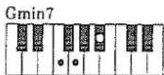 ROLAND E-36 - Mineur septième (mi7) - 8