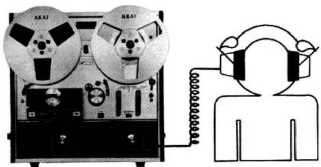 AKAI X201D - TAPE LOADING - 3