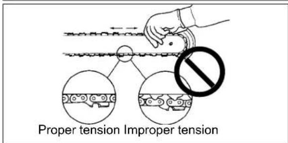 Proper tension Improper tension