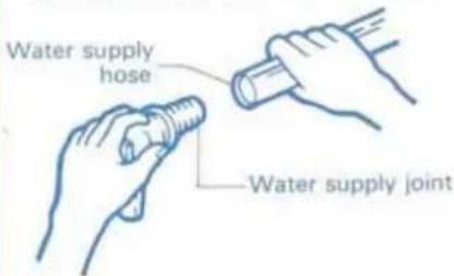 Water supply hose Water supply joint
