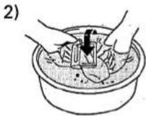 SANYO ASW-40AP - Cleaning the Lint Filter - 2