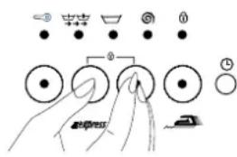 Diagram showing hand positioning of circular buttons with icons and labels in Chinese