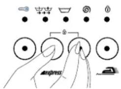 BEKO WMD 26121 T - Pressionar "On/Off" - 1
