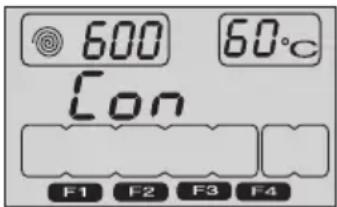 600 60°C Con F1 F2 F3 F4