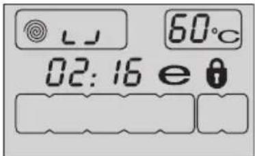 60°C 02:16 e