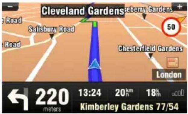 Cleveland Gardens Seberry Gardens + 50 Sallisbury Road Chesterfield Gardens London 220 meters 13:24 20 km 18 km 000 Kimberley Gardens 77/54