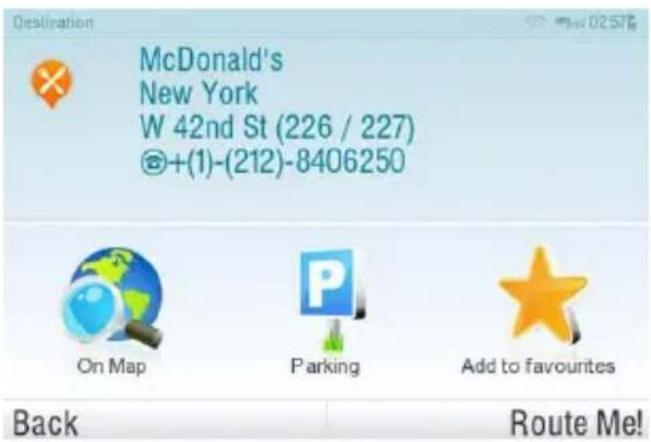 Destination McDonald's New York W 42nd St (226 / 227) @+(1)-(212)-8406250 On Map Parking Add to favourites Back Route Me!