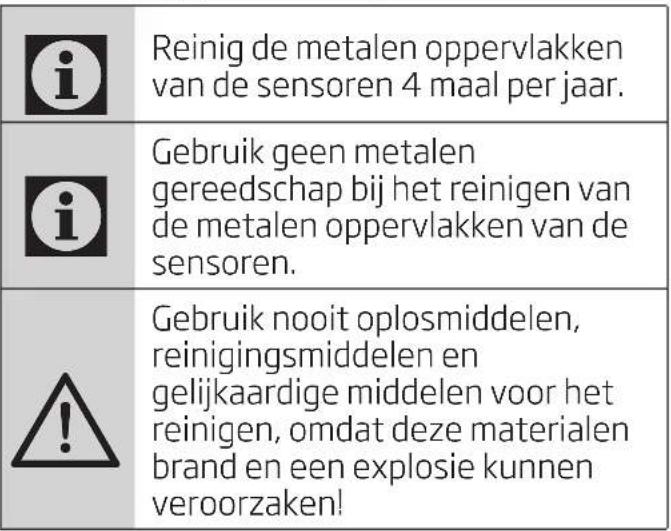 BEKO DS 7434 RX0 - De sensoren reinigen - 1