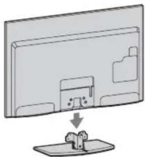 SONY Bravia KDL-46EX703 - Instalación del soporte de sobremesa (excepto para KDL-60EX70x) - 1
