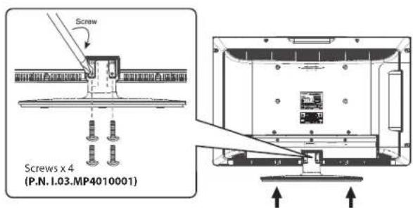 Screw Screws x 4 (P.N. I.03.MP4010001)