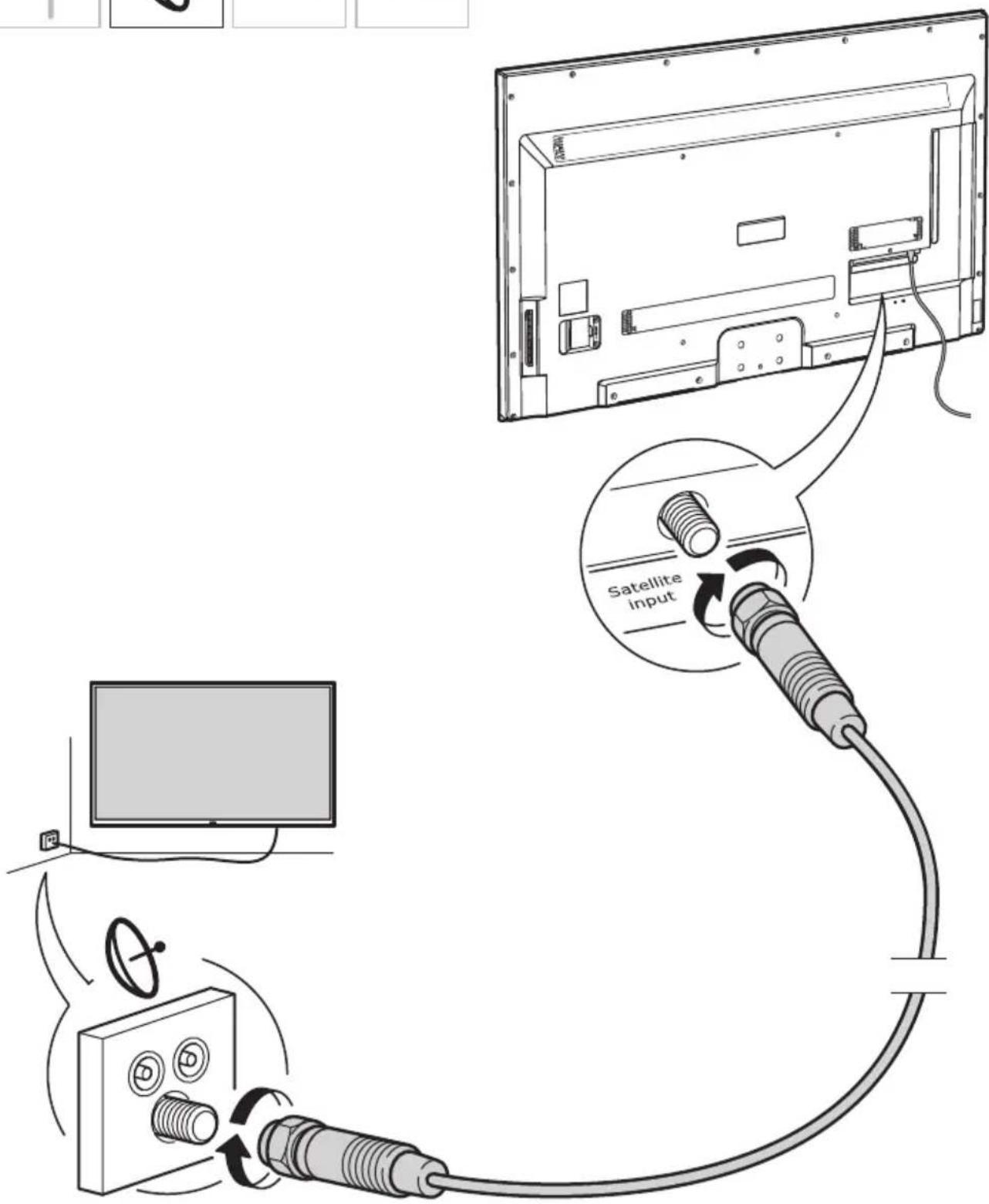 Satellite input