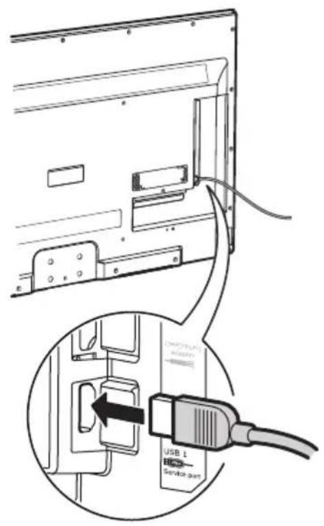 IKEA UPPLEVA 40 - Kuulokkeiden liittäminen televisioon - 1