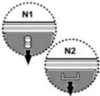 N1, N2
