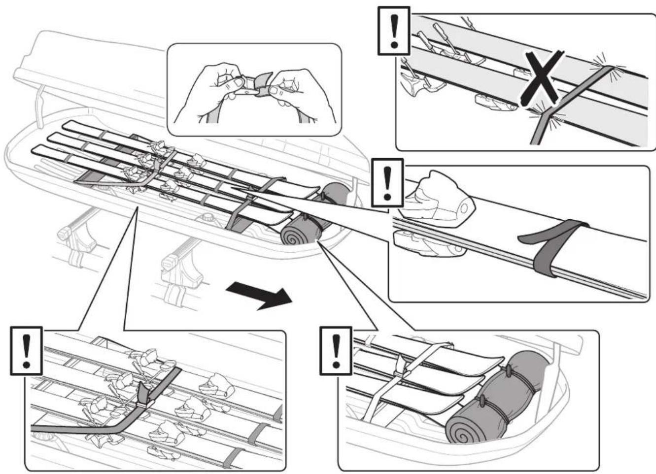 Diagram illustrating how to strip a cable or cable using a tool, with warning labels and magnified views of the process.