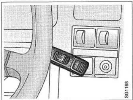 SAAB 9000 (1998) - Rear window wiper/washer - 1