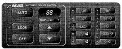 SAAB AUTOMATIC CONTROL AUTO 88 ECON OFF
