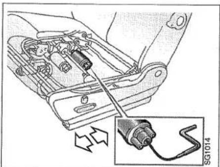 SAAB 9000 (1998) - Electrically adjustable front seats - 2