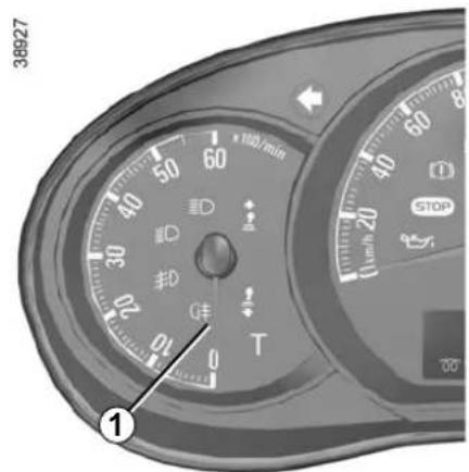 RENAULT Master (2016) - The presence and operation of the display and indicators DEPENDS ON THE LEVEL OF EQUIPMENT AND THE COUNTRY. - 1